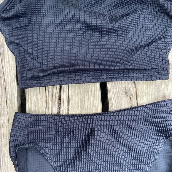 Vintage Black 2pc Swimsuit - Picture 2 of 4